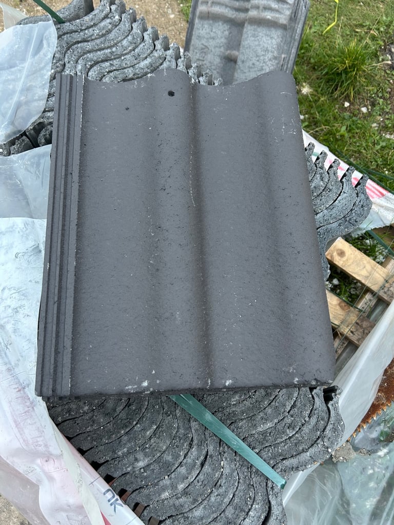 Marley mendip (smooth grey) roof tiles