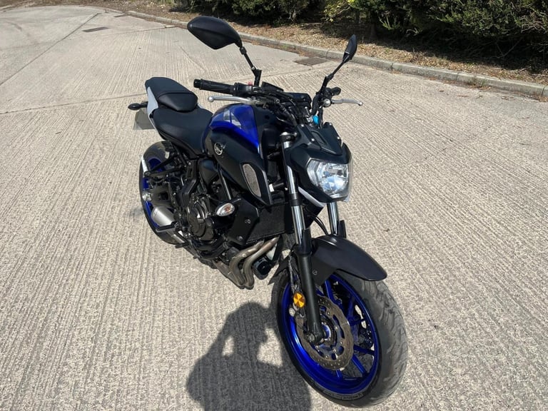 2020 20 YAMAHA MT07 ABS MT-07 MT 07 700cc ROADSTER NAKED - FSH BLUE