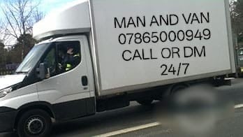 image for CHEAP PROFESSIONAL ANYTIME MOPED BIKE LUTON BIG VAN PUMP TRUCK MAN AND VAN 
