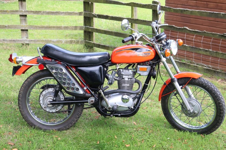 image for Triumph T25T Trail Blazer all original, runs & rides just 2,778 genuine miles!!