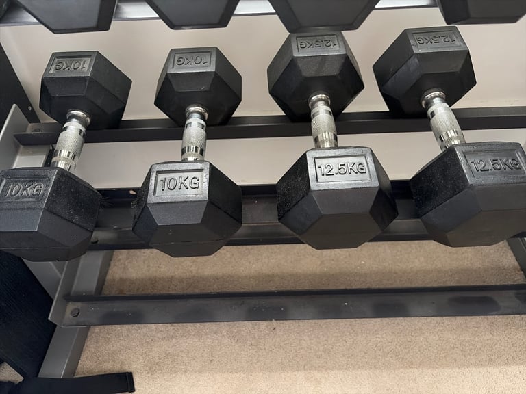 Weight rack and weights 