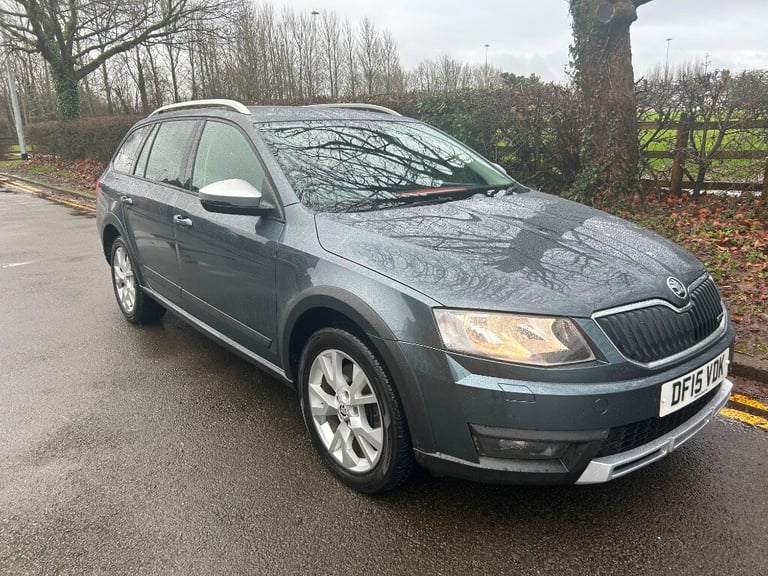 2015 Skoda Octavia 2.0 TDI CR 184 Scout 4x4 5dr DSG ESTATE DIESEL Semi Automatic