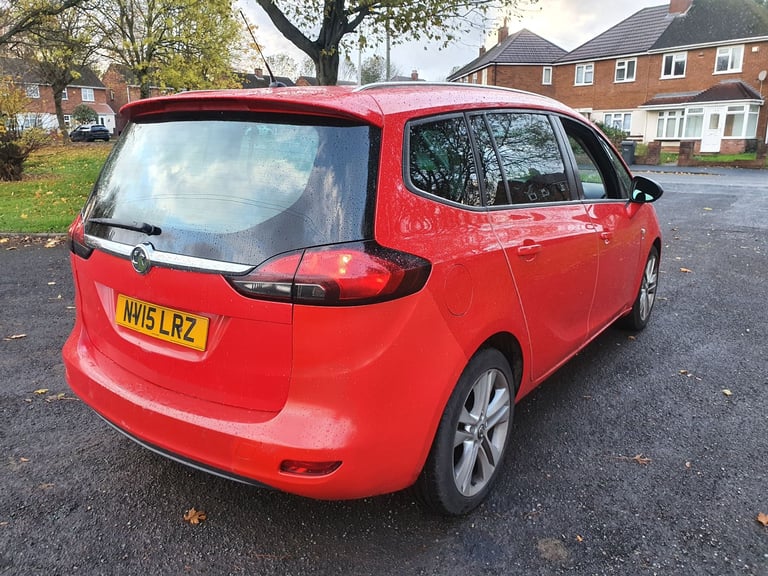 Vauxhall zafira tourer sri 2.0 cdti 2015 15 reg 7 seater 6 speed fsh mot 2026 runs great 
