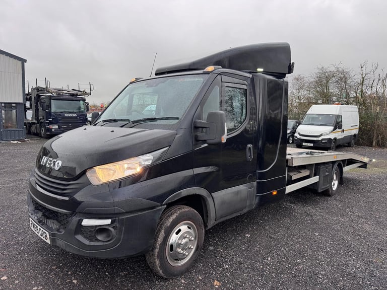 2018 68 Iveco Daily Recovery Truck. 52-180. Sleeper. AC. Winch. Ali bed. RearAir