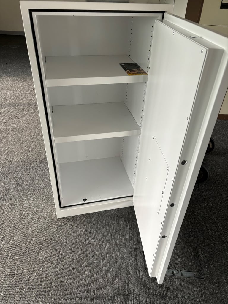 Office safe with coded lock 122cm height 60cm wide 52cm depth 
