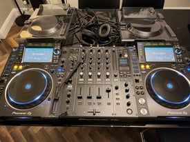 Immaculate Pioneer DJ twin decks & mixer