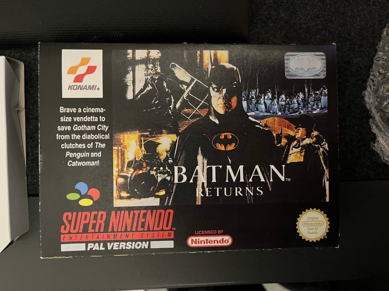Batman Returns SNES Excellent Condition