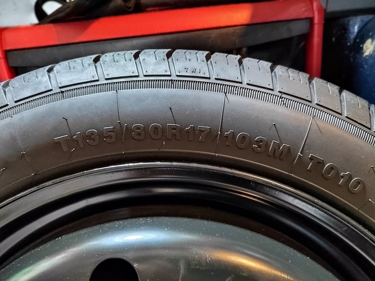 Spacesaver wheel 135 /80 R17 for Fiat500X