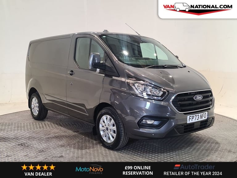image for FORD TRANSIT CUSTOM 2.0 300 ECOBLUE LIMITED P/V L1 H1 130 BHP SWB DIESEL