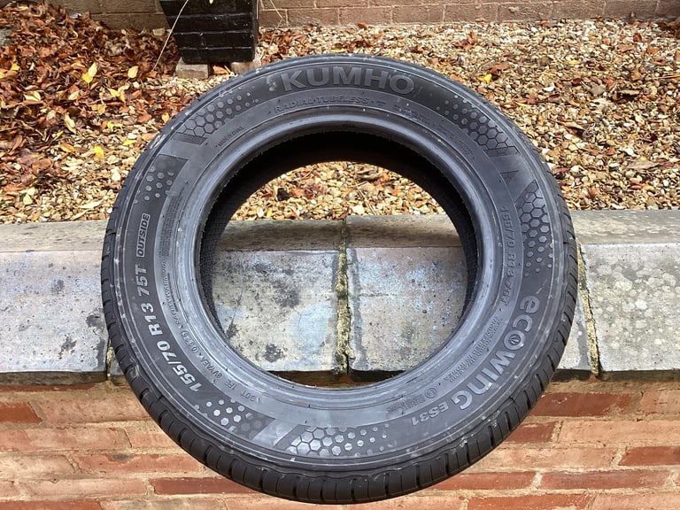 image for 155 70 13 Tyres x4 One Brand New and Three Used