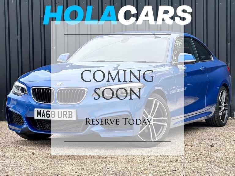 2018 BMW 2 Series 218i M Sport 2dr [Nav] Step Auto COUPE PETROL Automatic