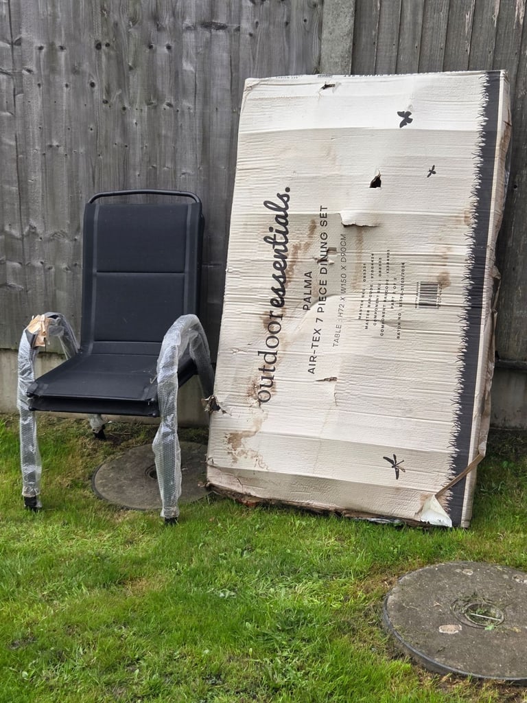 image for Outdoor table & 2 chairs