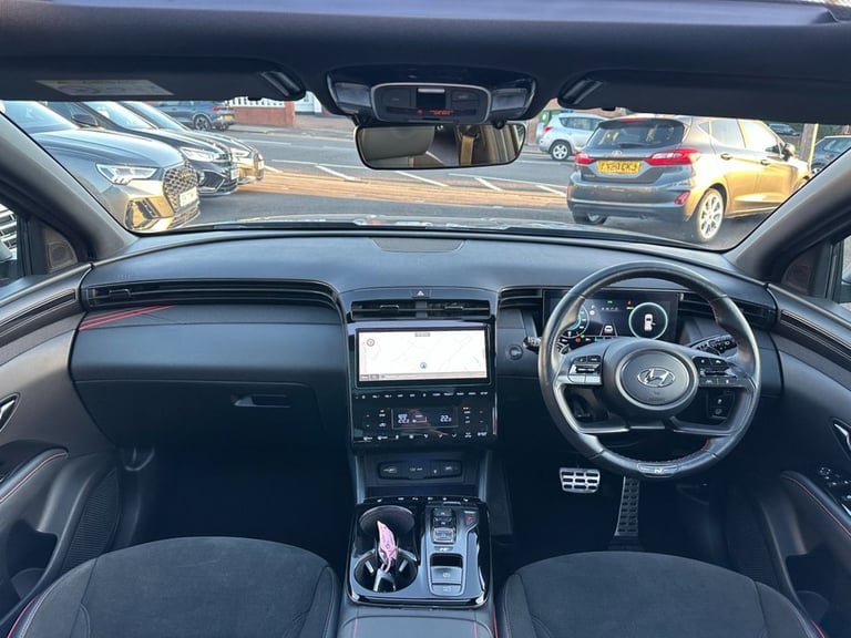 2022 Hyundai TUCSON 1.6 h T-GDi N Line S SUV 5dr Petrol Hybrid Auto Euro 6 (s/s) (230 ps) ESTATE ...