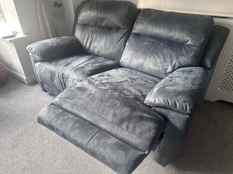 Furniture Village Power Recliner Sofa set