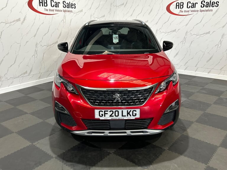 2020 Peugeot 5008 1.2 PureTech GT Line Euro 6 (s/s) 5dr HATCHBACK Petrol Manual