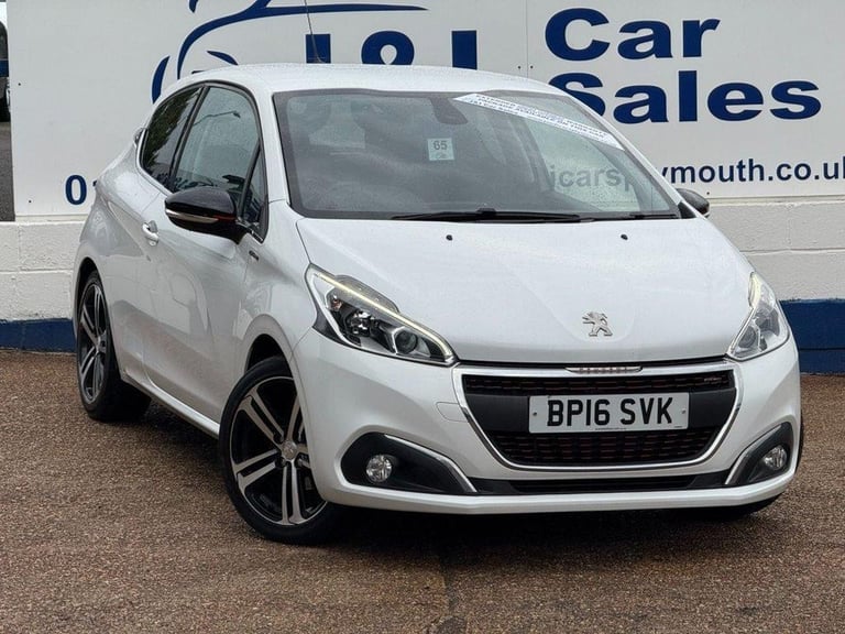 2016 Peugeot 208 1.6 BlueHDi GT Line Hatchback 3dr Diesel Manual Euro 6 (s/s) (1