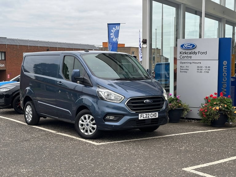 2022 Ford Transit Custom 2.0 EcoBlue 130ps Low Roof Limited Van PANEL VAN DIESEL Manual
