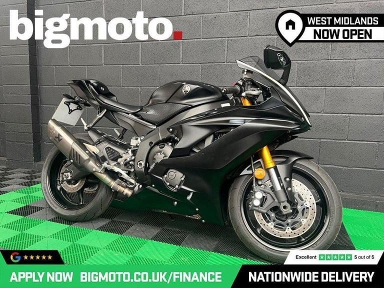 image for 2019 19 YAMAHA R6 600 SUPER SPORTS PETROL MANUAL EURO 4 (118 PS)
