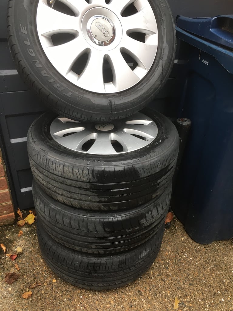 Audi alloys and tyres x 4