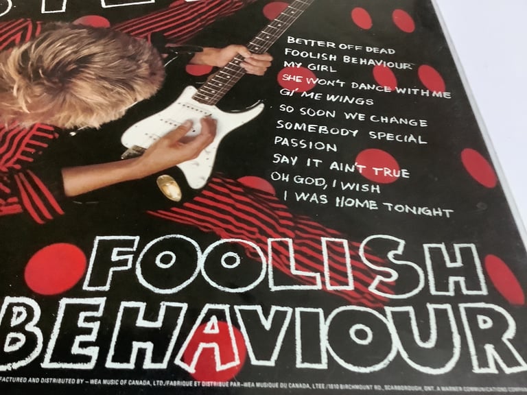 Vinyl Rod Stewart Foolish Behaviour 