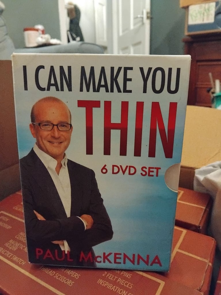 image for Dvd boxset of 6. I CAN MAKE YOU THIN by paul mckenna