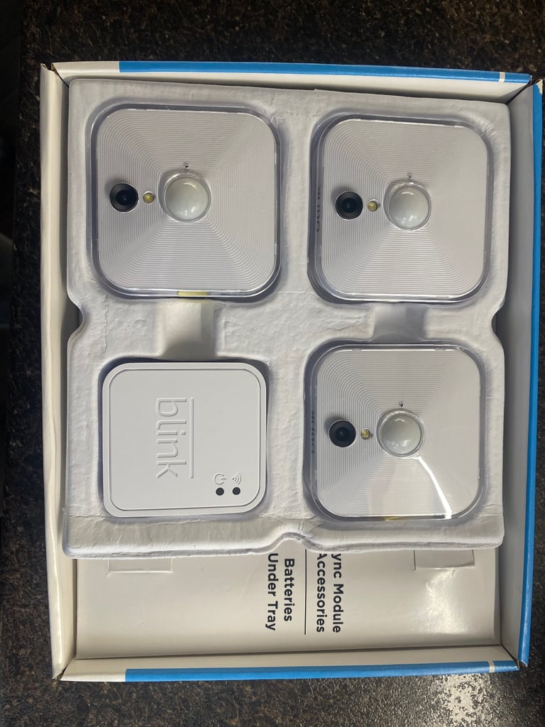 BLINK SMART HOME SECURITY HD VIDEO 3 CAMERA SYSTEM