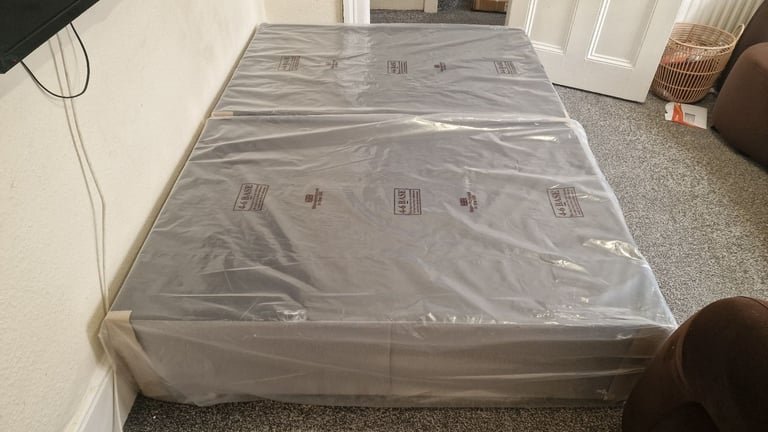 Brand New Divan Bed Bases & Mattress Never Used! Double bed 4ft6in x 6ft3in beds base single 3ft