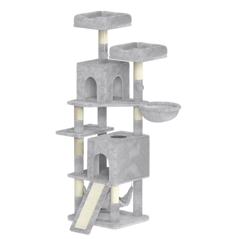Cat tree multi level 158cm 