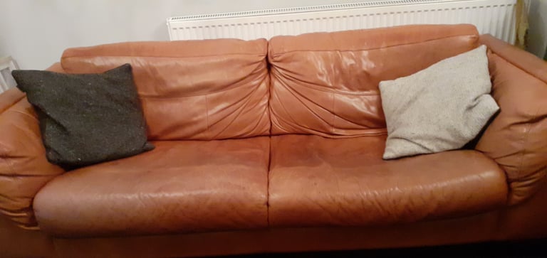 Tan sofa 1 owner