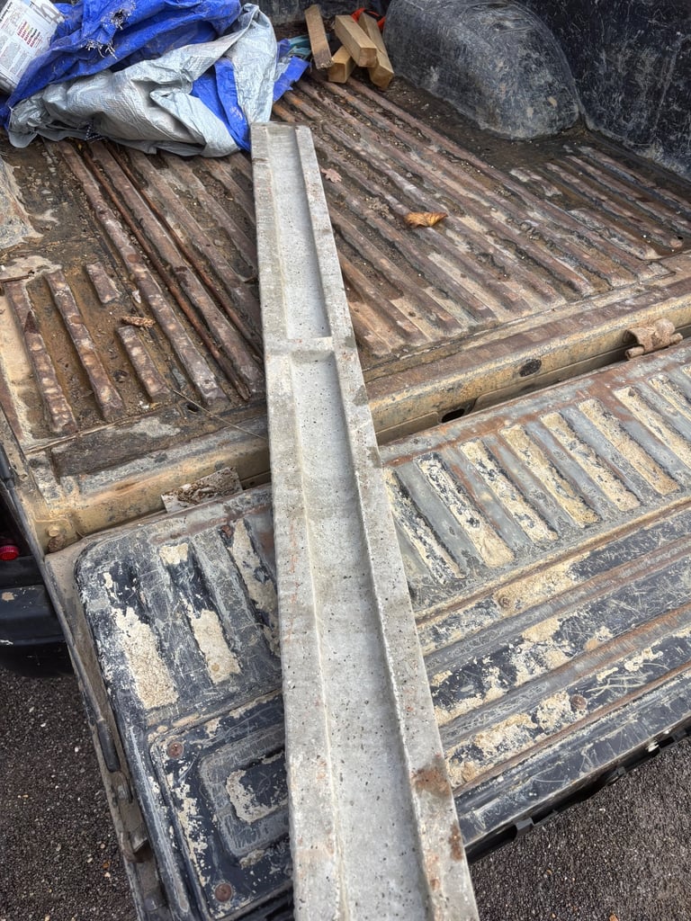 Concrete gravel Board 6foot x 6 inch 