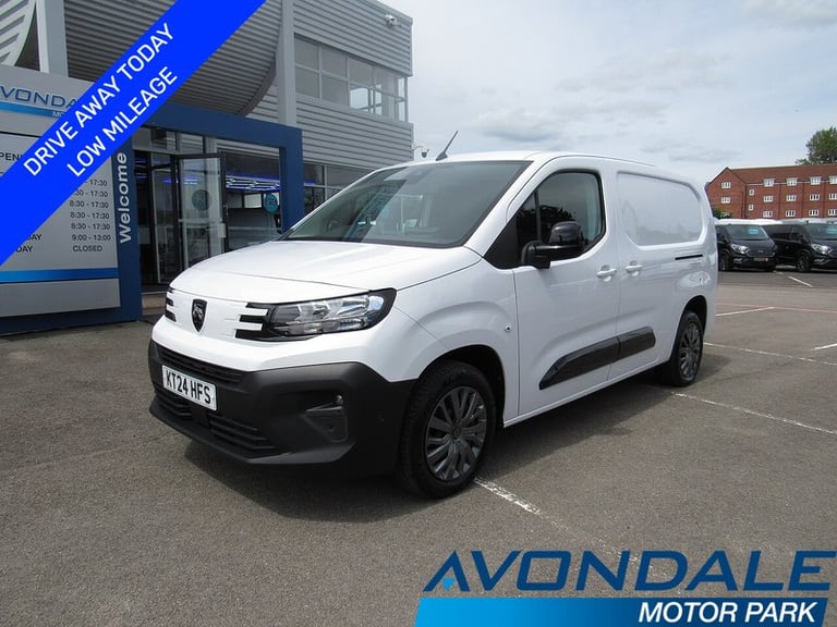 image for 2024 Peugeot Partner BlueHDi 950 Asphalt LWB L2 EURO 6 NEW SHAPE VAN 1.5 6dr Panel Van Manual Di ...