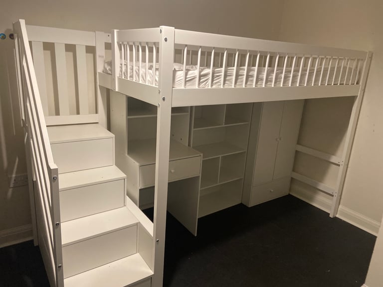 image for High sleeper bed kids loft 3FT