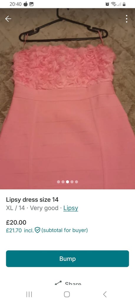 Lipsy dress size 14