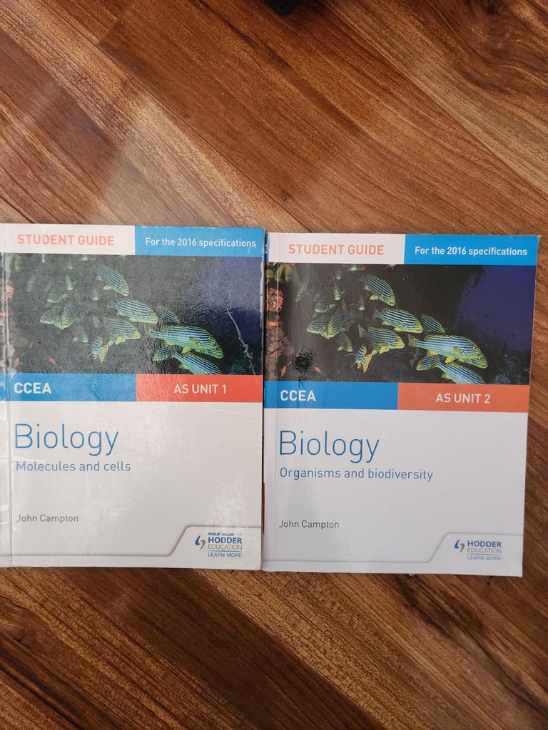 image for CCEA REVISION GUIDE BIOLOGY AS UNIT 1&2