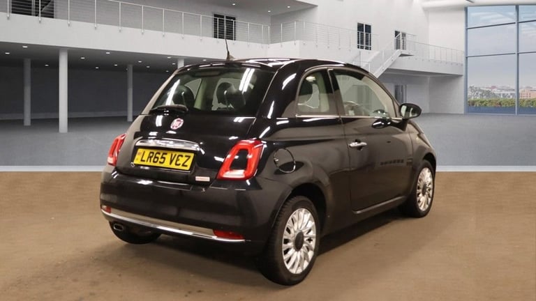2015 Fiat 500 1.2 Lounge Hatchback 3dr Petrol Dualogic Euro 6 (s/s) (69 bhp) Hatchback Petrol Aut...