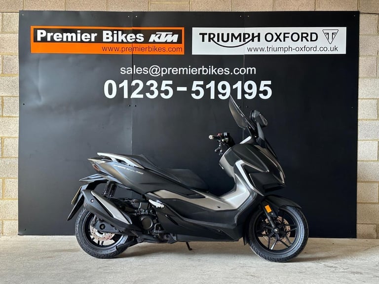 image for GORGEOUS ONE OWNER 2021/21 HONDA FORZA 350 MOTORCYCLE 