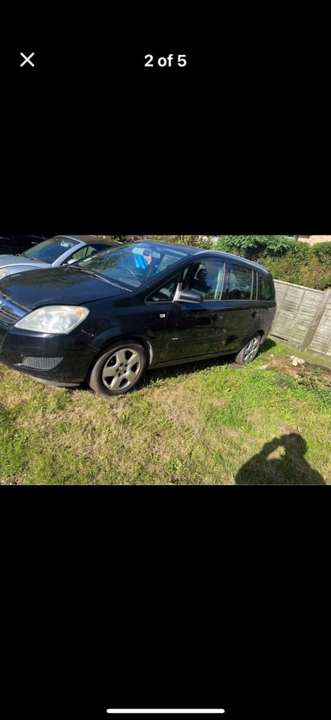 Vauxhall, ZAFIRA, MPV, 2008, Manual, 1598 (cc), 5 doors