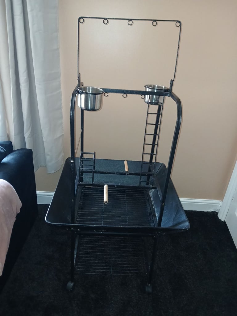 Large parrot stand