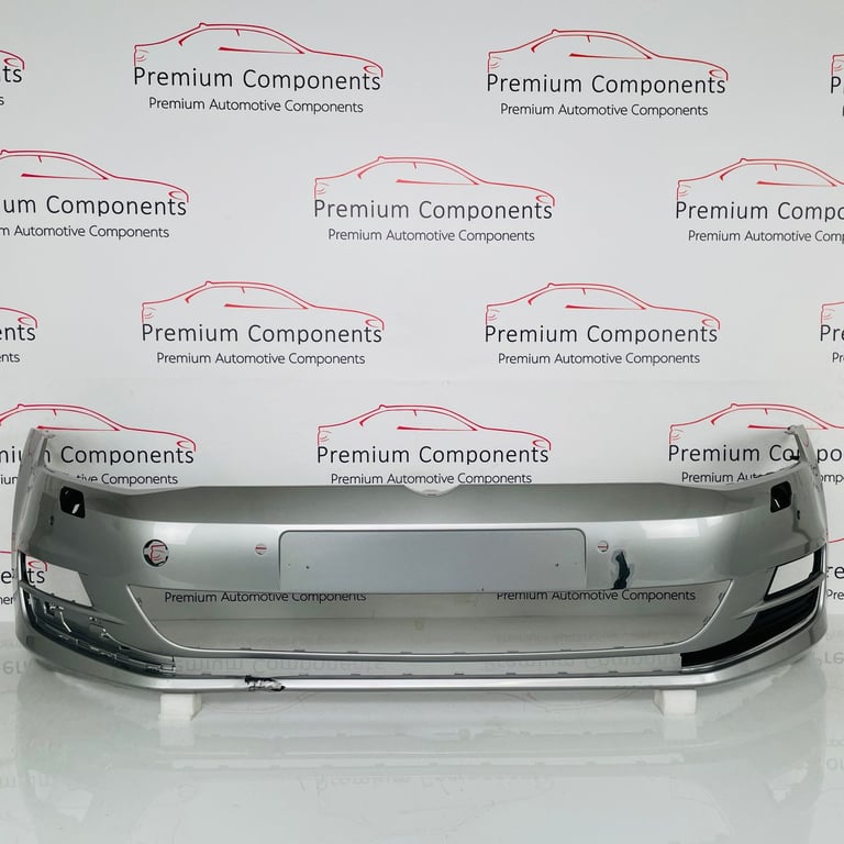 image for VW Golf Front Bumper Mk7 Se Genuine Silver With Pdc 2013 – 2017 [ap83]