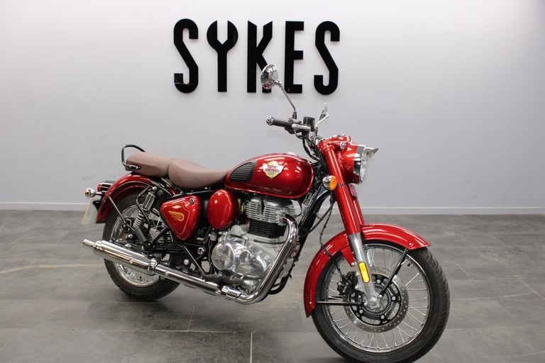 Brand New Classic 350 In Madras Red 