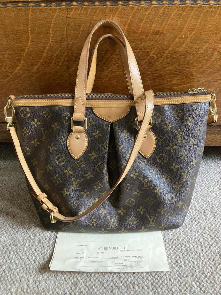 image for Louis Vuitton Palermo handbag, Monogram, 100% authentic with receipt