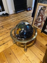 Gem stone globe