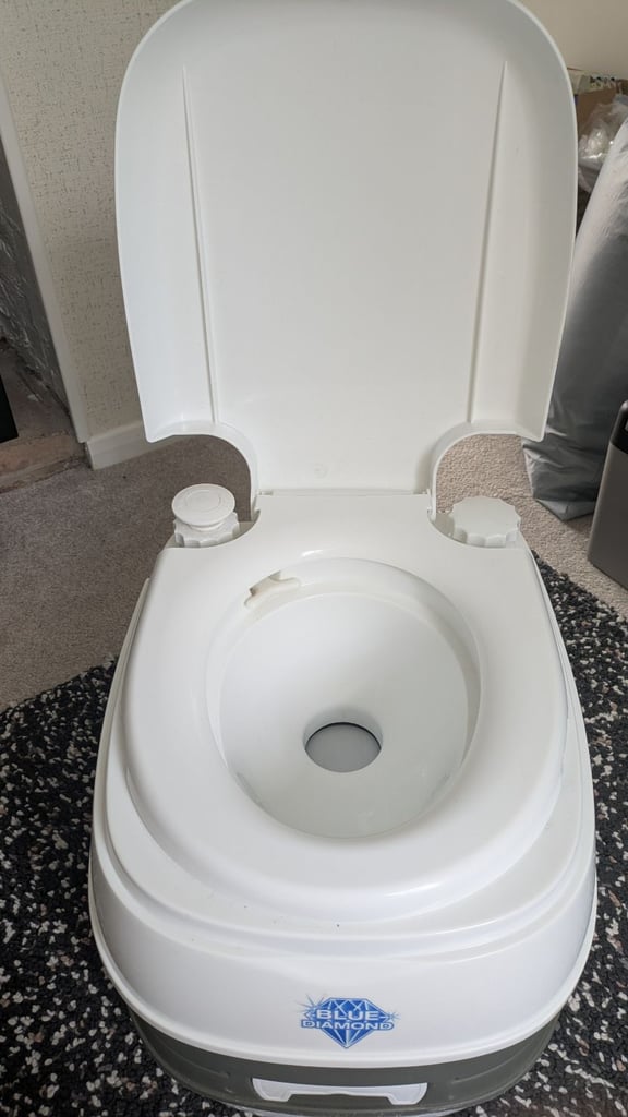 image for Blue diamond camping toilet