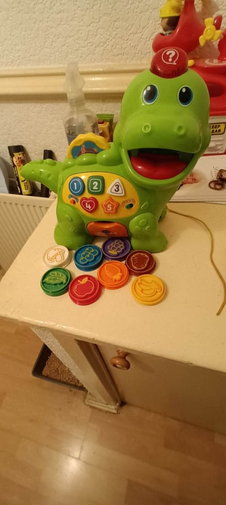 image for VTech Baby Feed Me Dino/LeapFrog Alphapup/VTech Nursery Rhymes Book