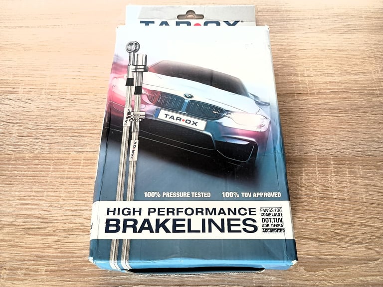 TAROX UPRATED BRAKE HOSES (FULL SET) AUDI SEAT VOLKSWAGEN TUNING PARTS SPARES