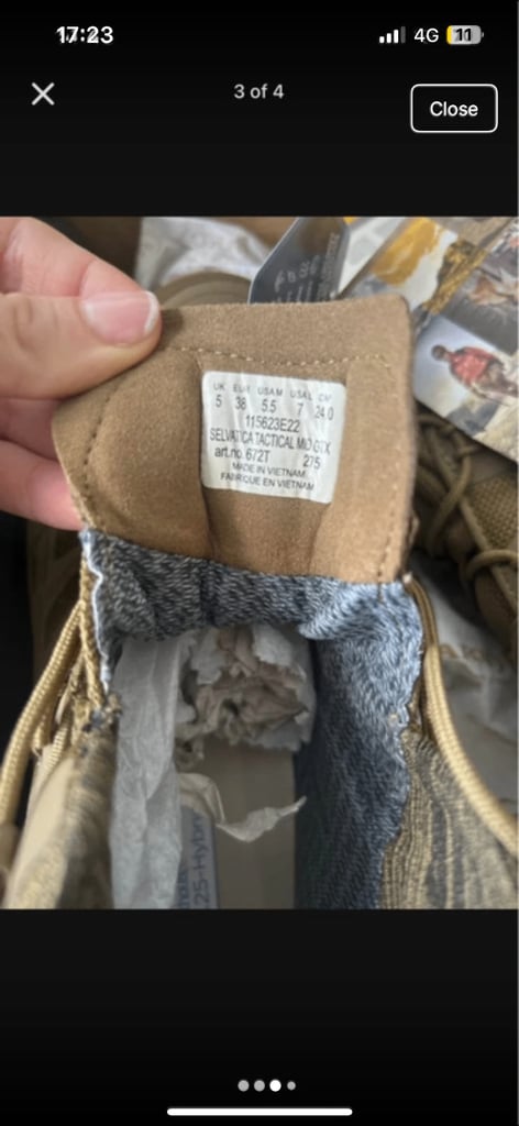 AKU coyote waterproof walking boots - Size 5