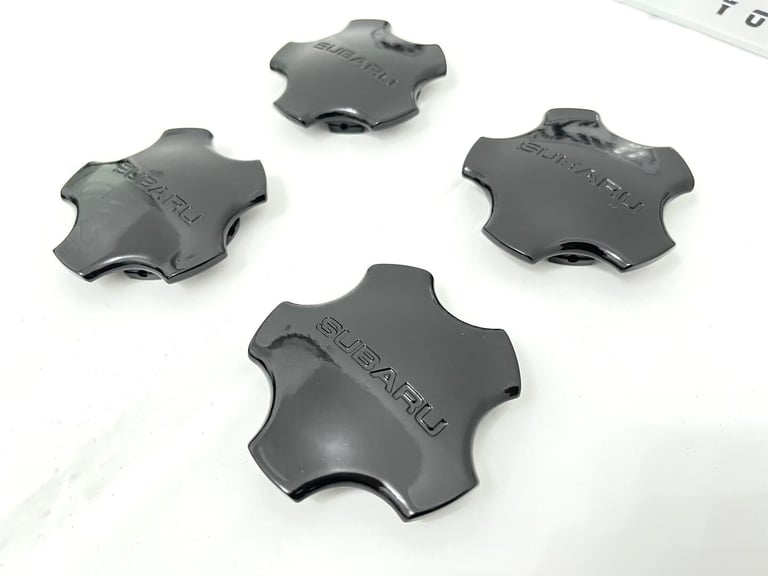 Subaru Impreza WRX STI Newage x4 Alloy Wheel Centre Caps OEM RNA1220
