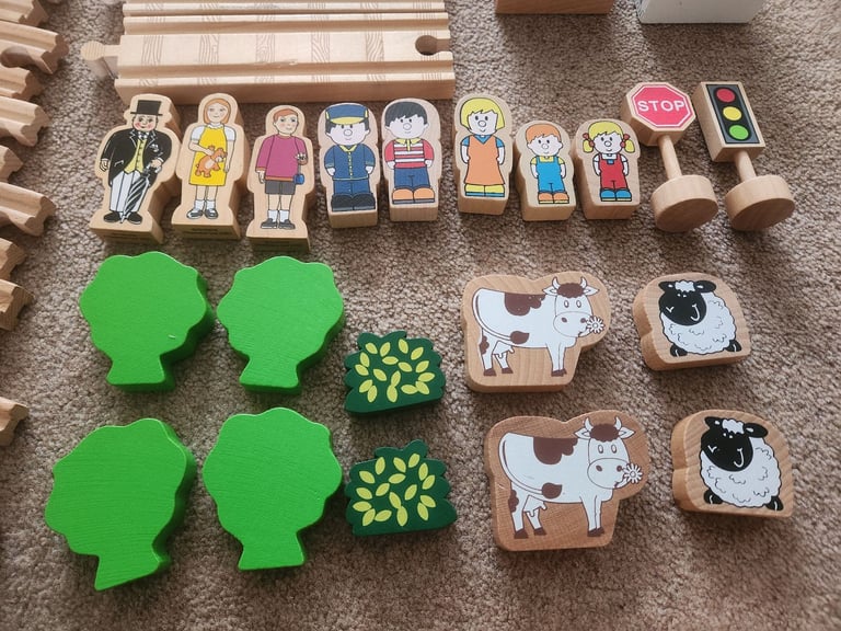 Thomas The Tank Engine Wooden Train Set