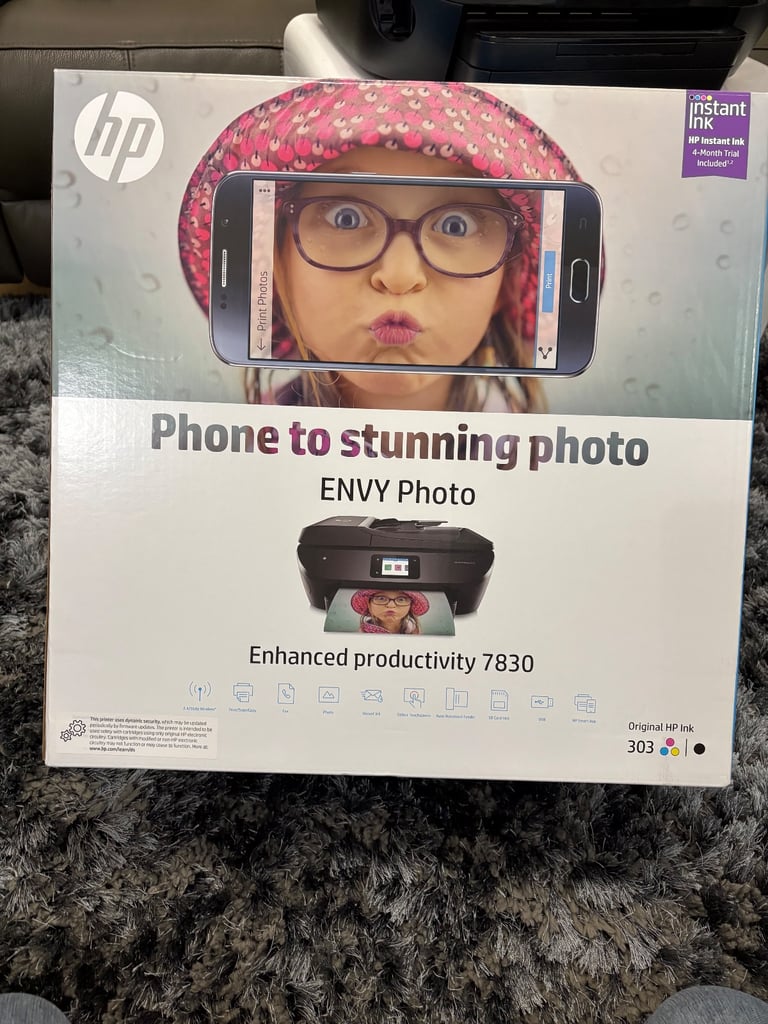 HP Colour Printer ( Envy Photo 7830 All in one Printer)
