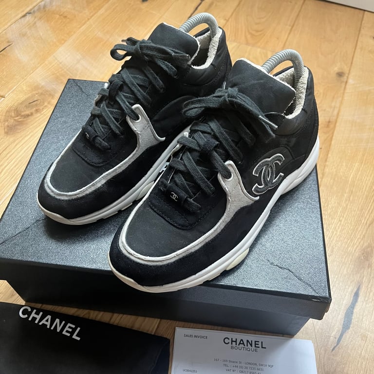 image for Chanel CC Runner trainers size 4